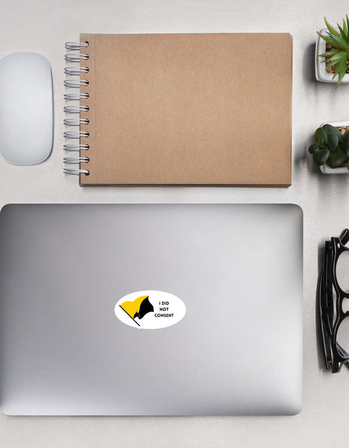 Load image into Gallery viewer, I did not Consent (No Vote) Stickers by Proud Libertarian
