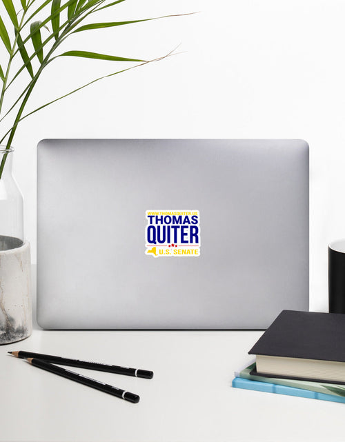Load image into Gallery viewer, Quiter for US Senate Bubble-free stickers by Proud Libertarian
