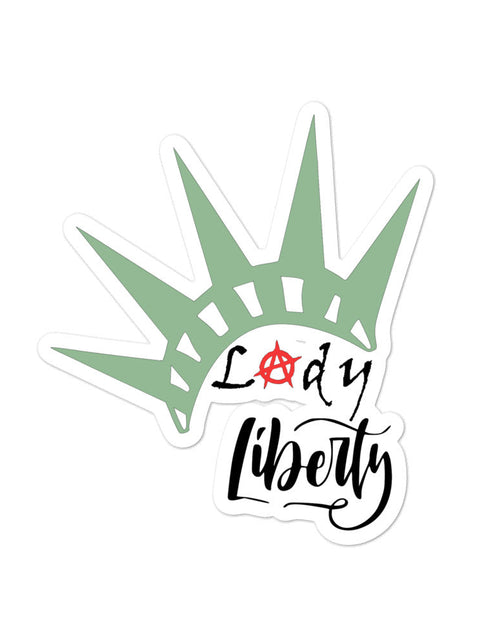 Load image into Gallery viewer, Lady Liberty Bubble-free stickers by Proud Libertarian
