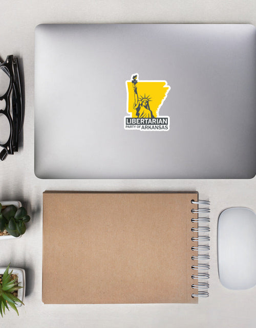 Load image into Gallery viewer, LP Arkansas Bubble-free stickers by Proud Libertarian

