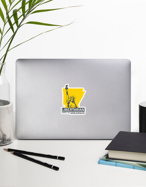 Load image into Gallery viewer, LP Arkansas Bubble-free stickers by Proud Libertarian
