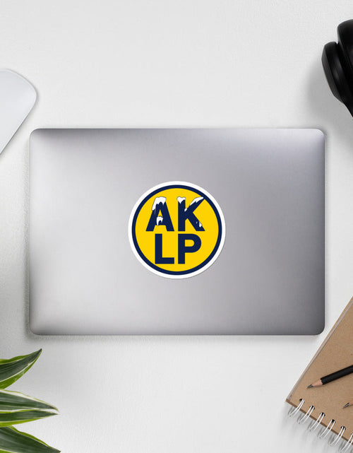 Load image into Gallery viewer, Alaska Libertarian Party Bubble-free stickers by Proud Libertarian
