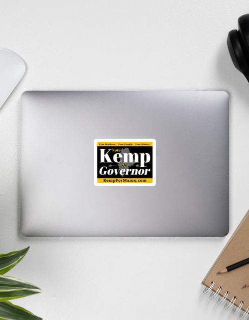 Load image into Gallery viewer, Kemp for Maine Bubble-free stickers by Proud Libertarian
