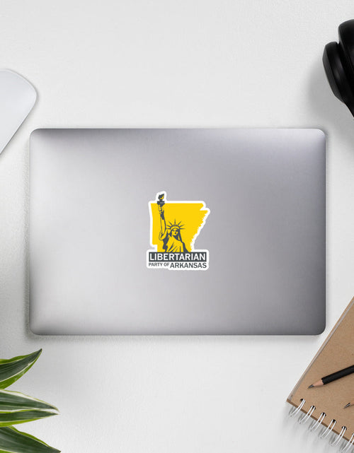 Load image into Gallery viewer, LP Arkansas Bubble-free stickers by Proud Libertarian
