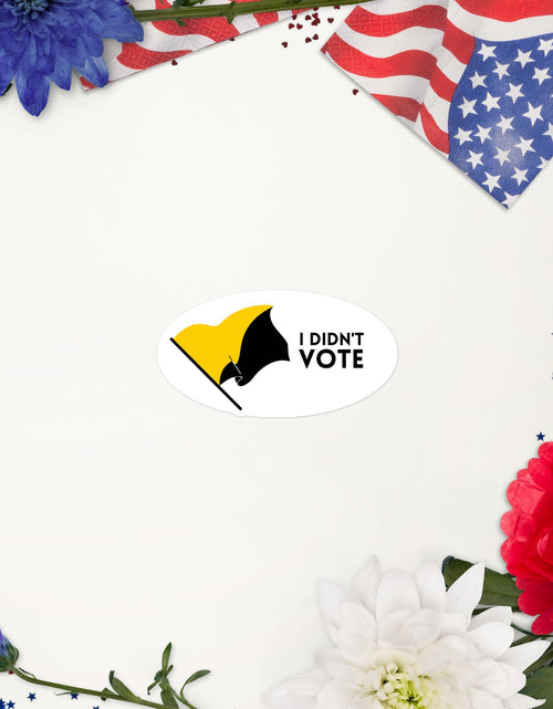 Load image into Gallery viewer, I didn't vote Stickers by Proud Libertarian
