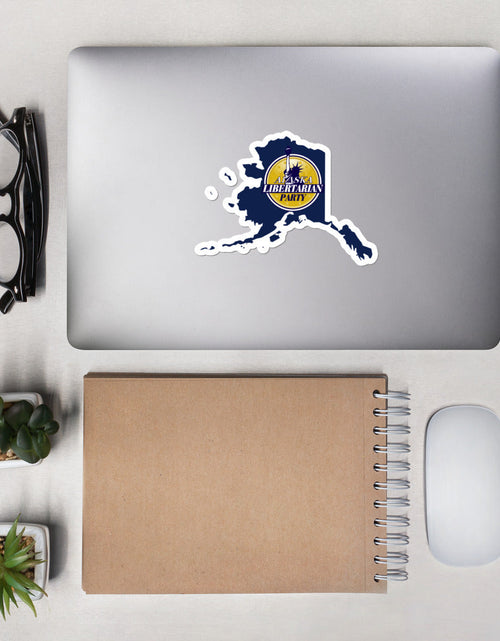 Load image into Gallery viewer, Alaska Libertarian Party Bubble-free stickers by Proud Libertarian
