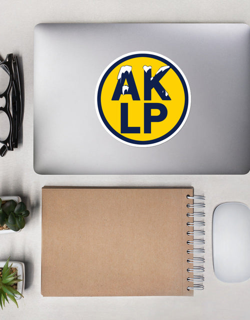 Load image into Gallery viewer, Alaska Libertarian Party Bubble-free stickers by Proud Libertarian
