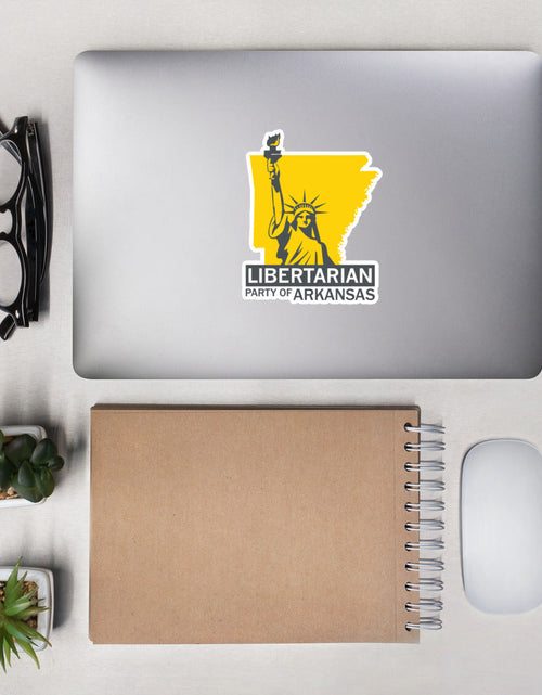 Load image into Gallery viewer, LP Arkansas Bubble-free stickers by Proud Libertarian
