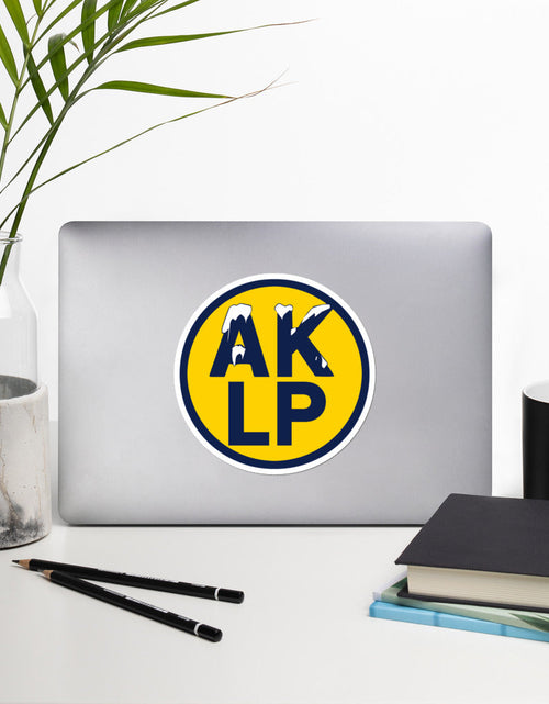 Load image into Gallery viewer, Alaska Libertarian Party Bubble-free stickers by Proud Libertarian
