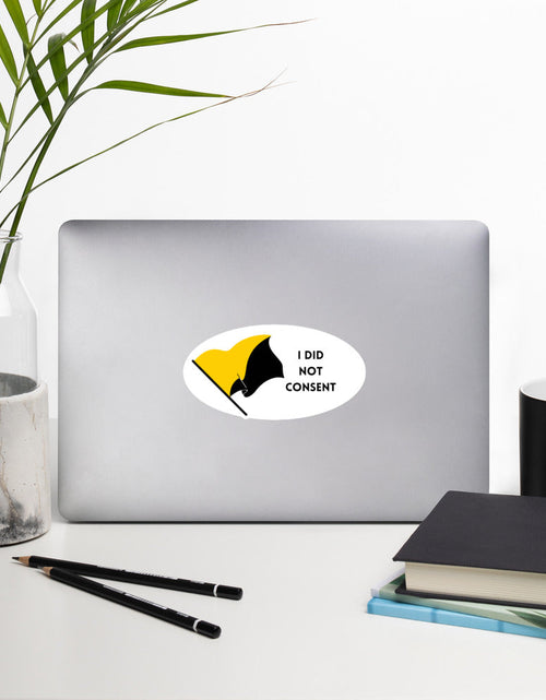 Load image into Gallery viewer, I did not Consent (No Vote) Stickers by Proud Libertarian
