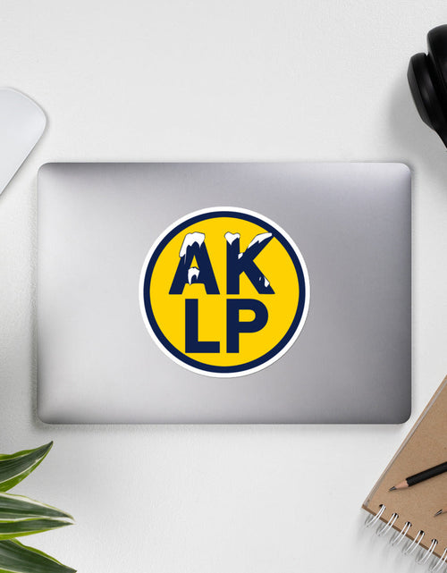 Load image into Gallery viewer, Alaska Libertarian Party Bubble-free stickers by Proud Libertarian
