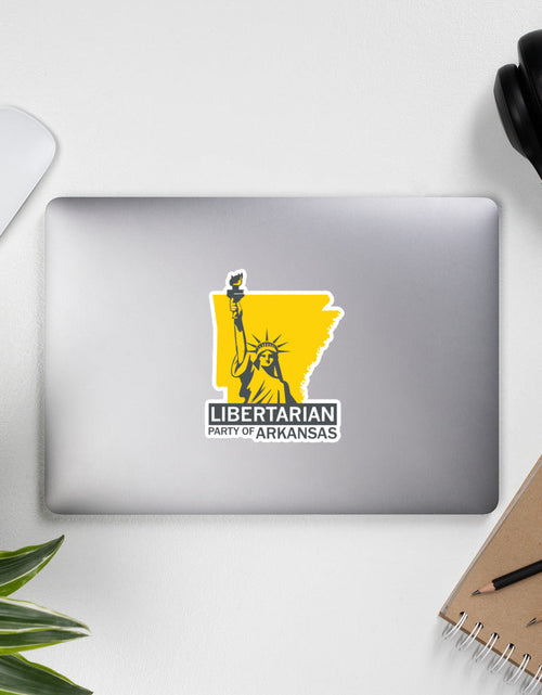 Load image into Gallery viewer, LP Arkansas Bubble-free stickers by Proud Libertarian
