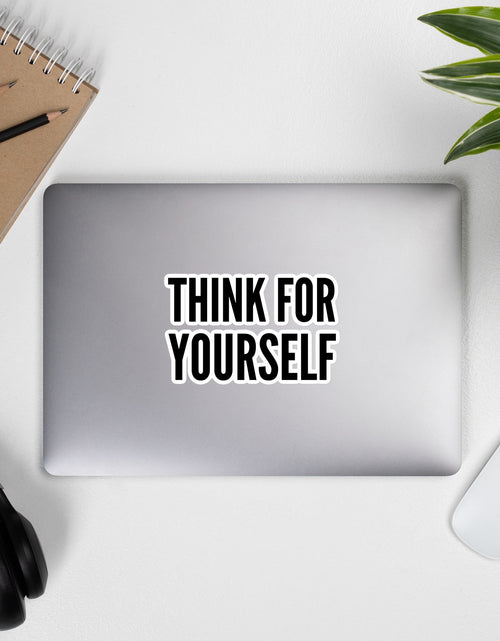 Load image into Gallery viewer, Think for Yourself Bubble-free stickers by Proud Libertarian
