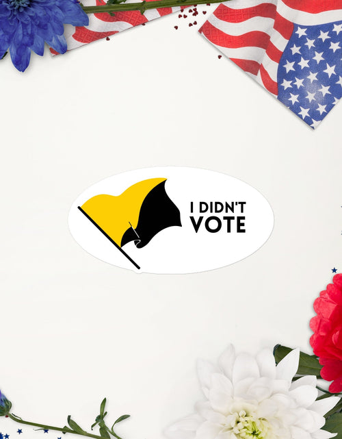 Load image into Gallery viewer, I didn't vote Stickers by Proud Libertarian
