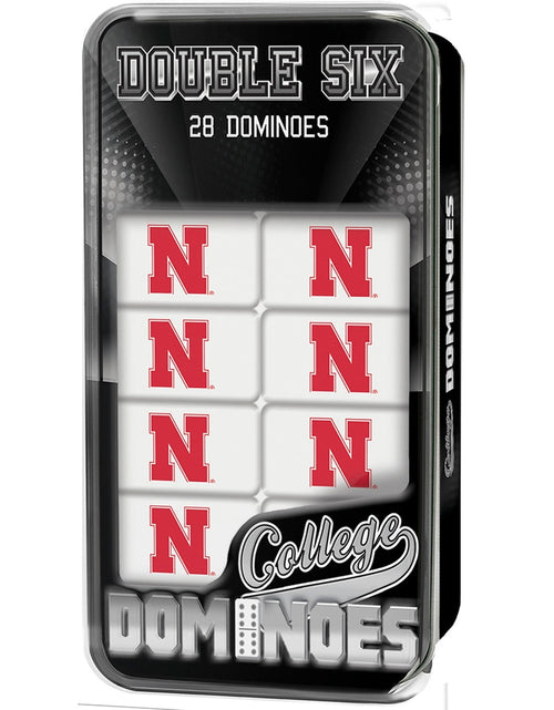 Load image into Gallery viewer, Nebraska Cornhuskers Dominoes by MasterPieces Puzzle Company INC
