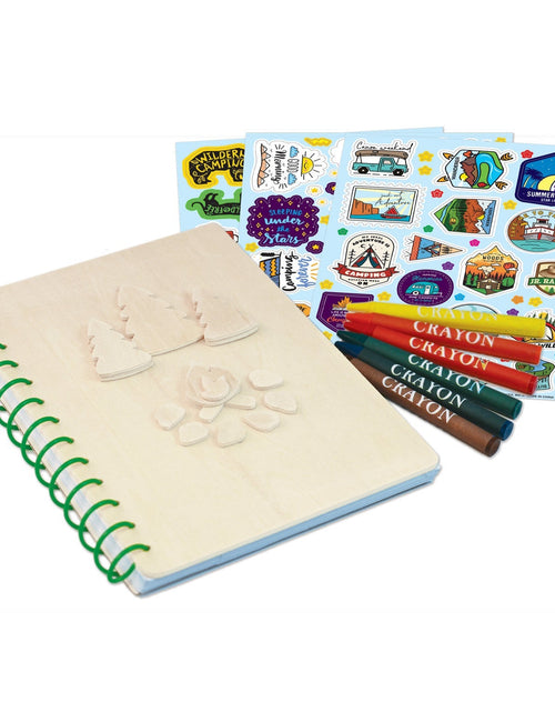 Load image into Gallery viewer, Jr. Ranger - Adventure Log Wood Craft &amp; Paint Kit by MasterPieces Puzzle Company INC
