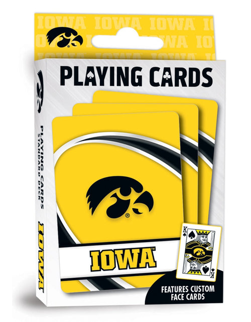 Load image into Gallery viewer, Iowa Hawkeyes Playing Cards - 54 Card Deck by MasterPieces Puzzle Company INC
