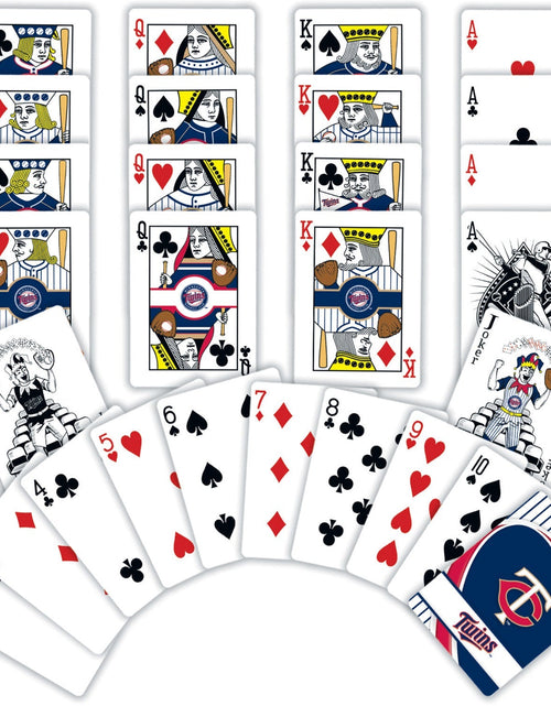 Load image into Gallery viewer, Minnesota Twins Playing Cards - 54 Card Deck by MasterPieces Puzzle Company INC
