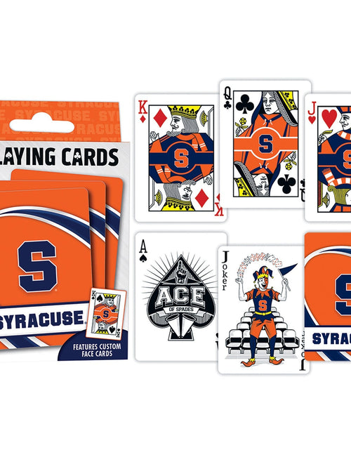 Load image into Gallery viewer, Syracuse Orange Playing Cards - 54 Card Deck by MasterPieces Puzzle Company INC
