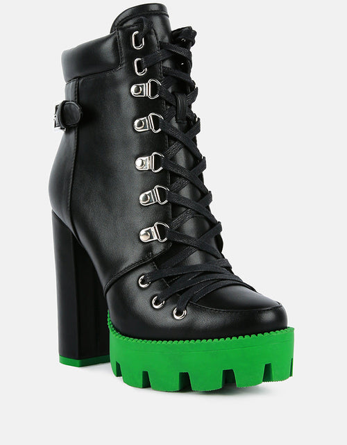 Load image into Gallery viewer, larch cushion collared biker boots by London Rag
