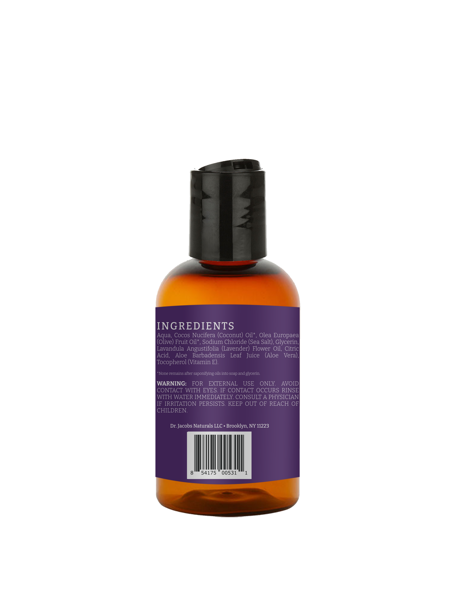 Lavender Castile Body Wash by Dr. Jacobs Naturals
