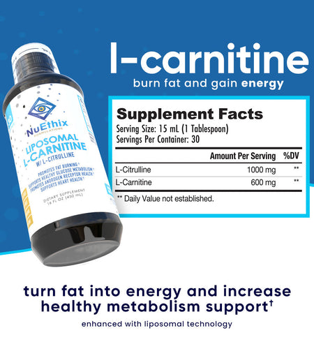 Liposomal L-Carnitine by NuEthix Formulations