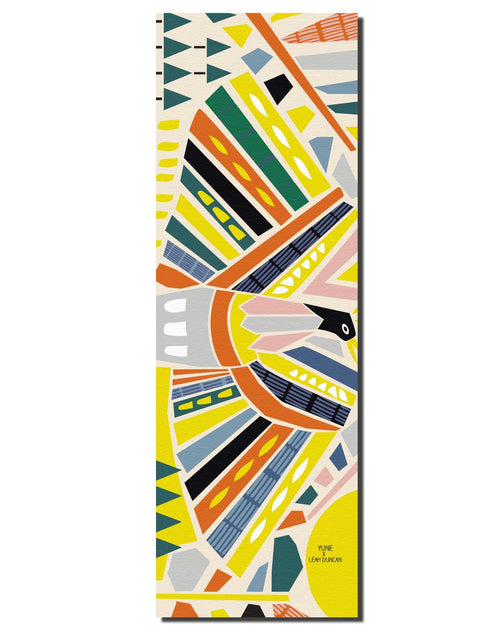 Load image into Gallery viewer, Leah Bird Trekk Travel Yoga Mat by Yune Yoga
