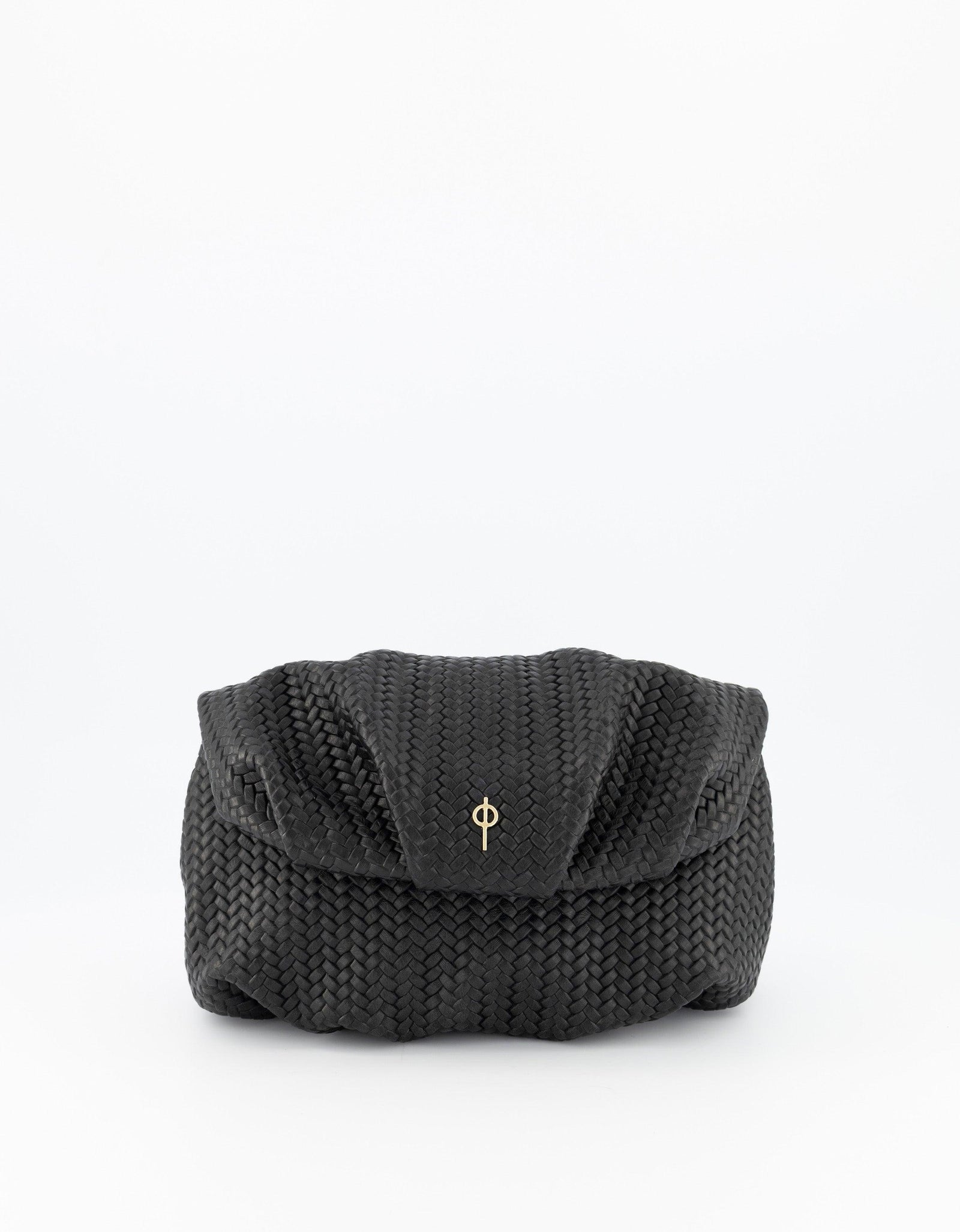 Leda Braid Handbag Black by Ladiesse