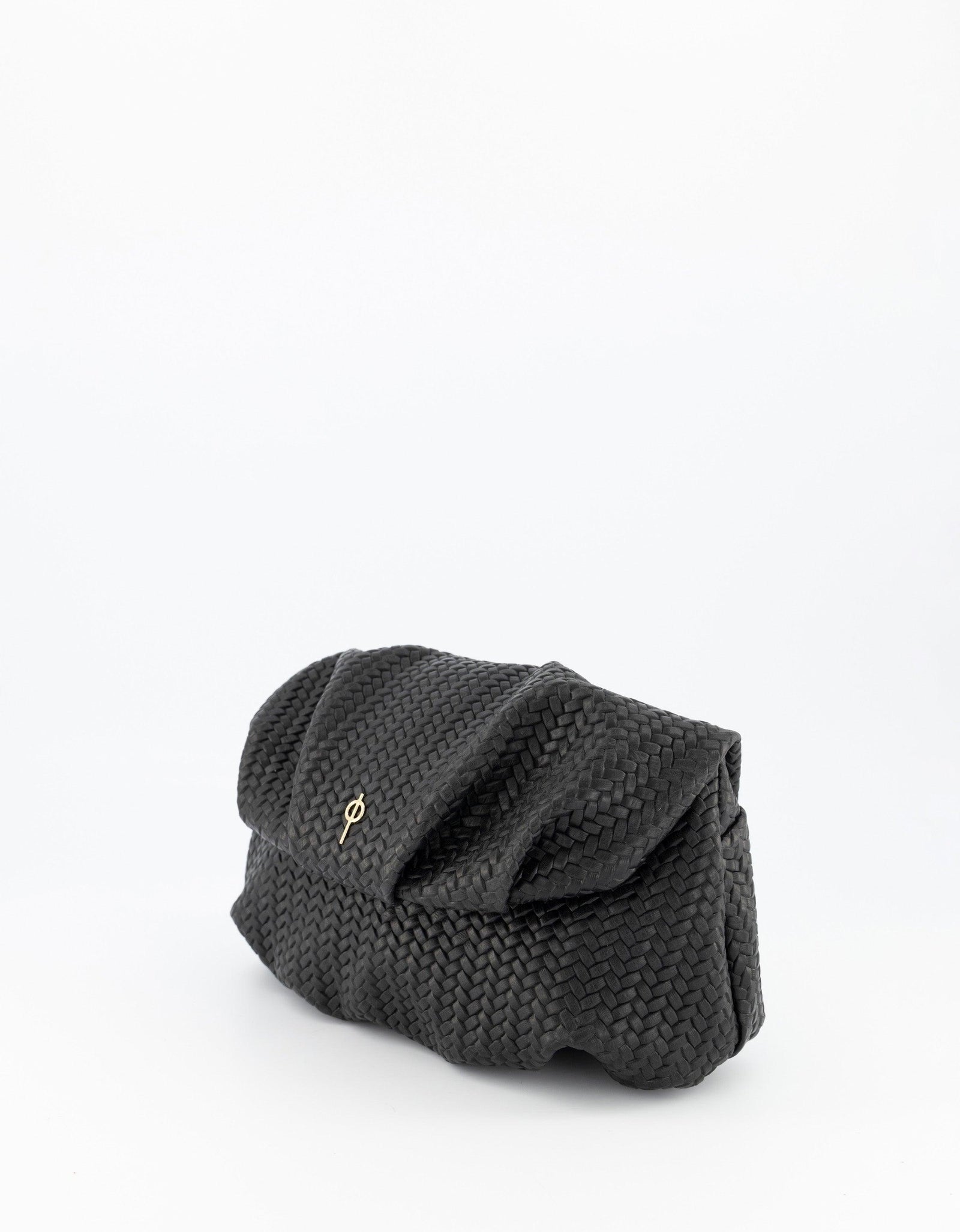 Leda Braid Handbag Black by Ladiesse