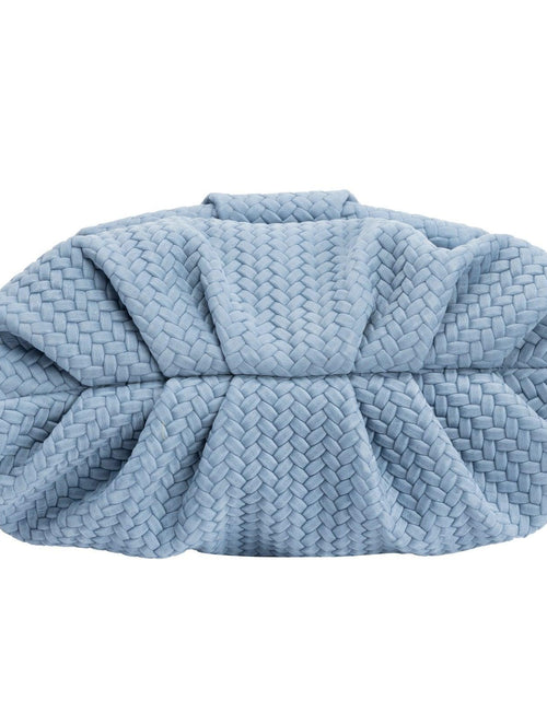 Load image into Gallery viewer, Leda Braid Handbag Blue by Ladiesse
