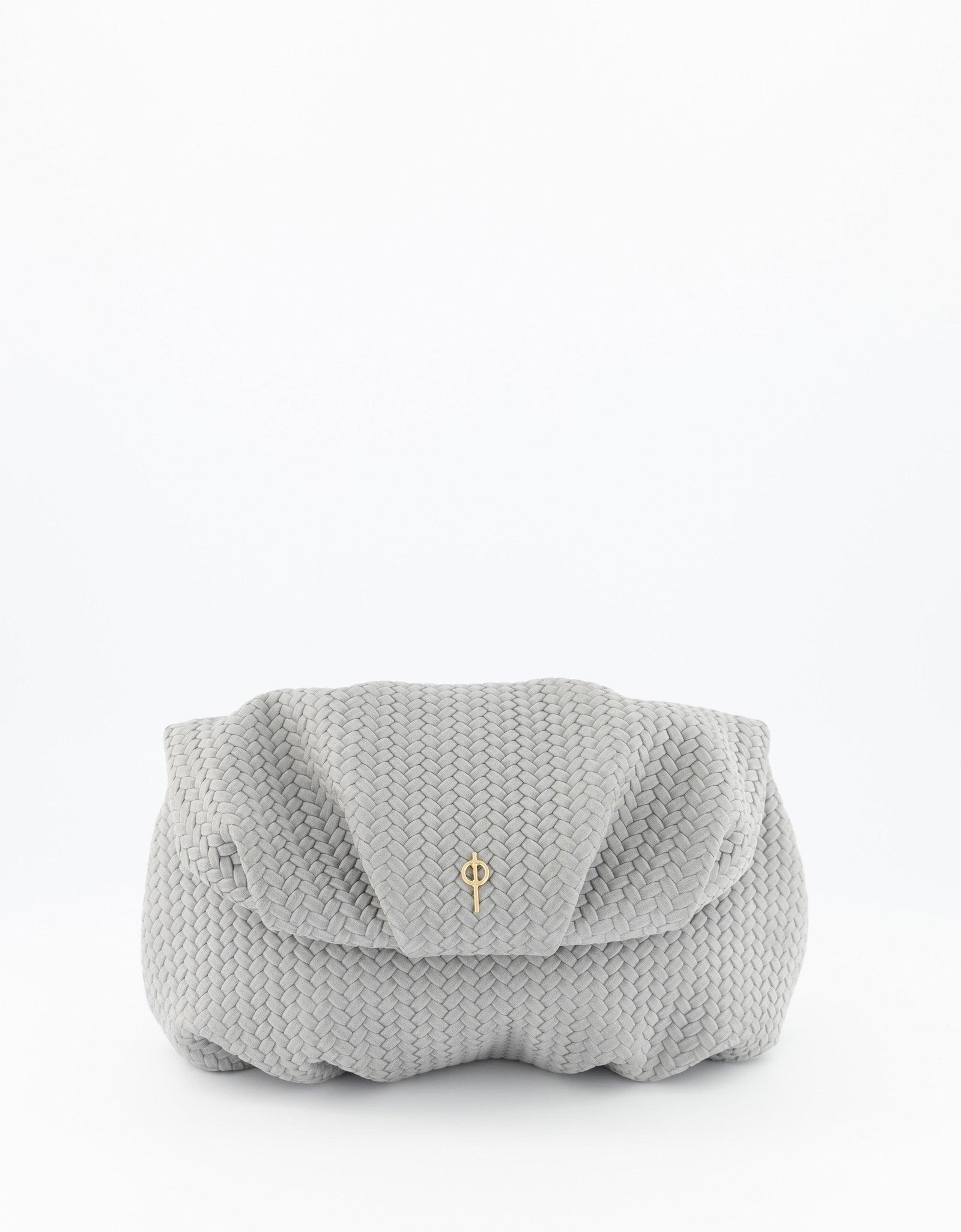 Leda Braid Handbag Grey by Ladiesse