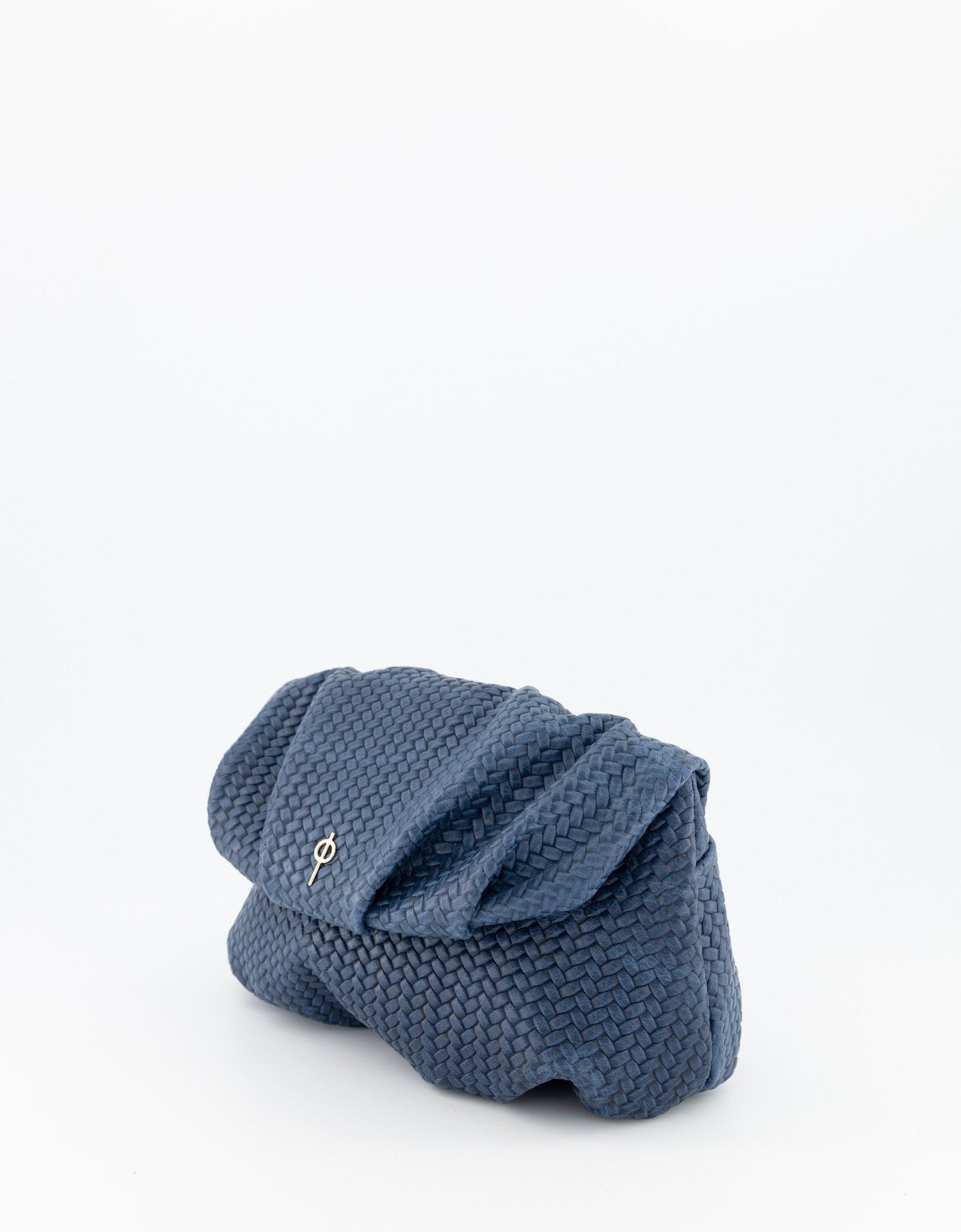 Leda Braid Handbag Navy by Ladiesse