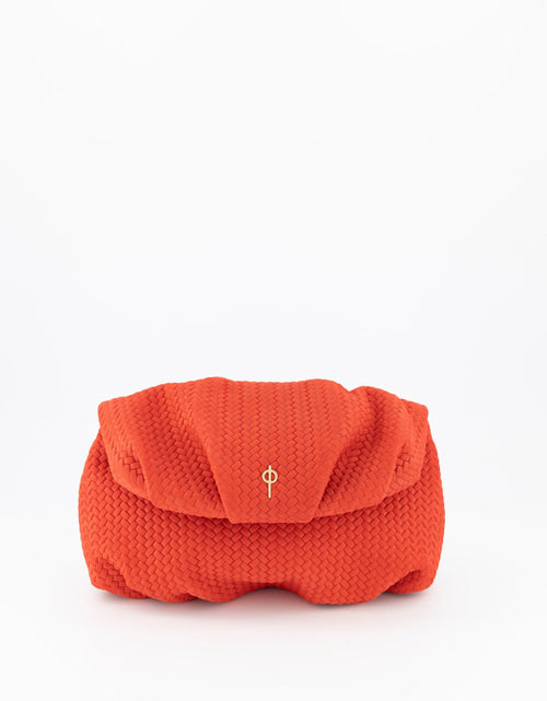 Load image into Gallery viewer, Leda Braid Handbag Red by Ladiesse
