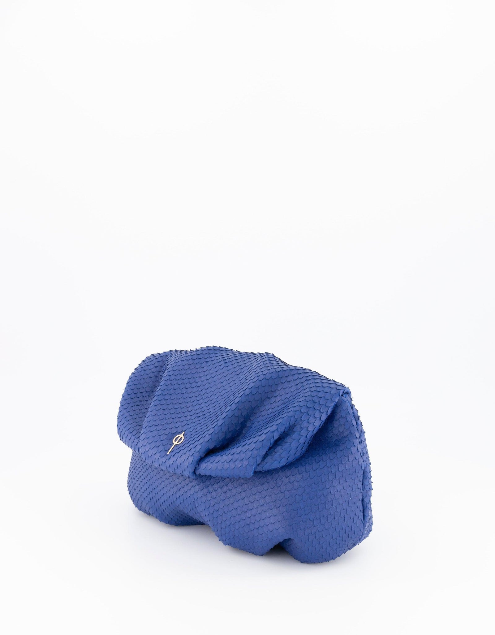 Leda Snake Handbag Blue by Ladiesse