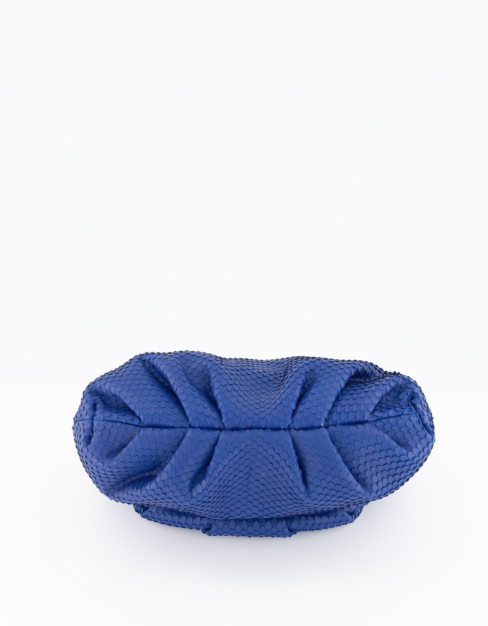 Leda Snake Handbag Blue by Ladiesse