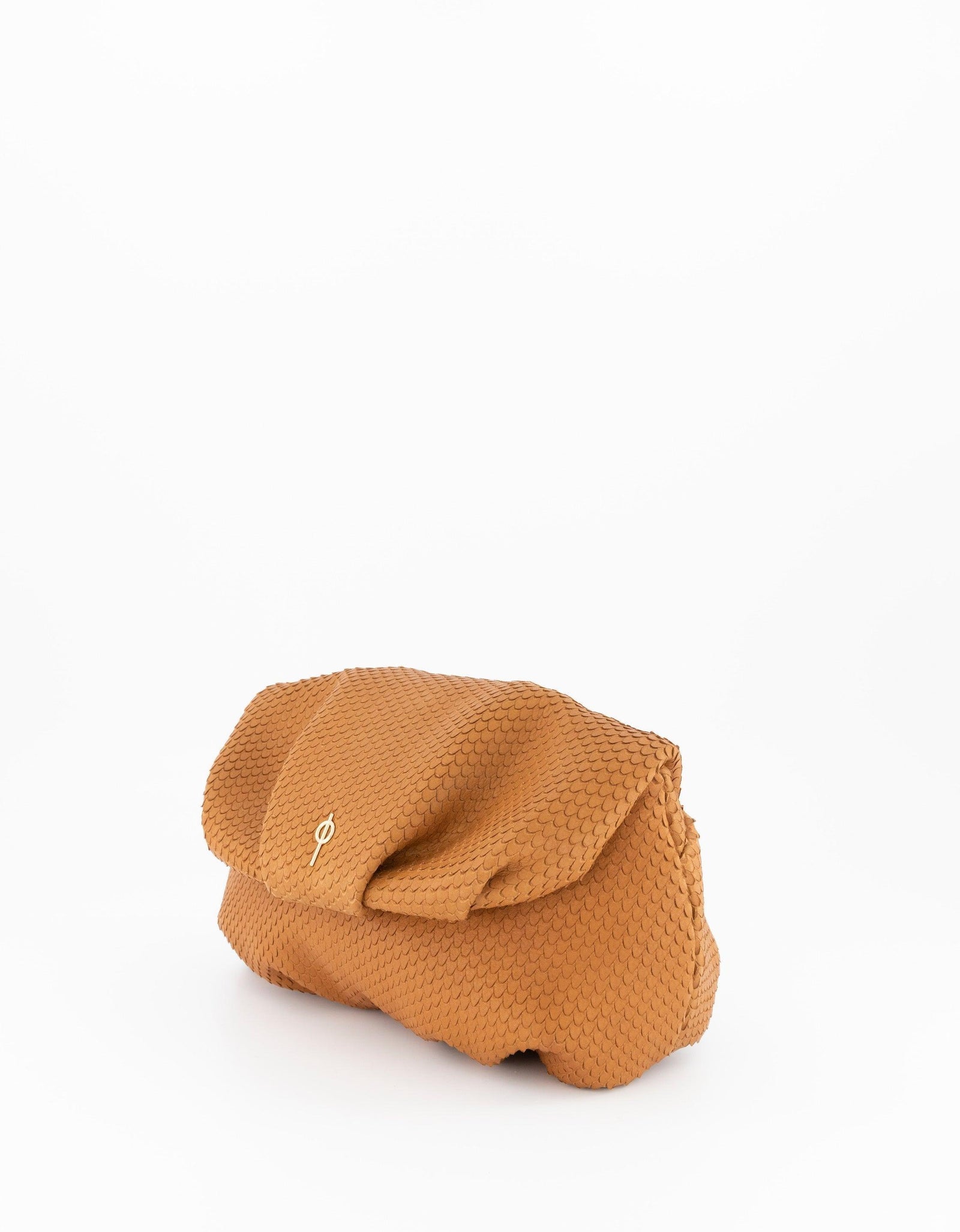 Leda Snake Handbag Brown by Ladiesse