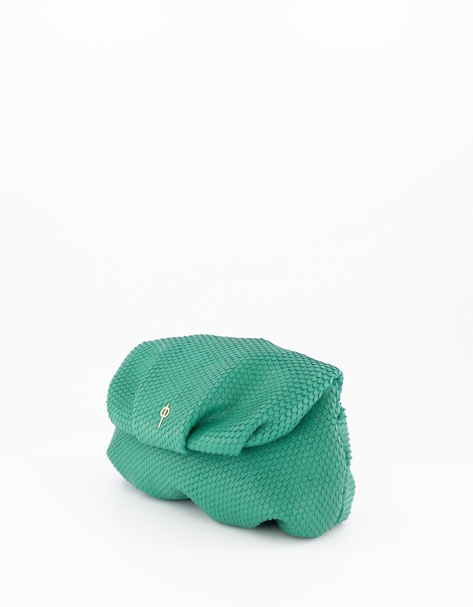 Leda Snake Handbag Green by Ladiesse