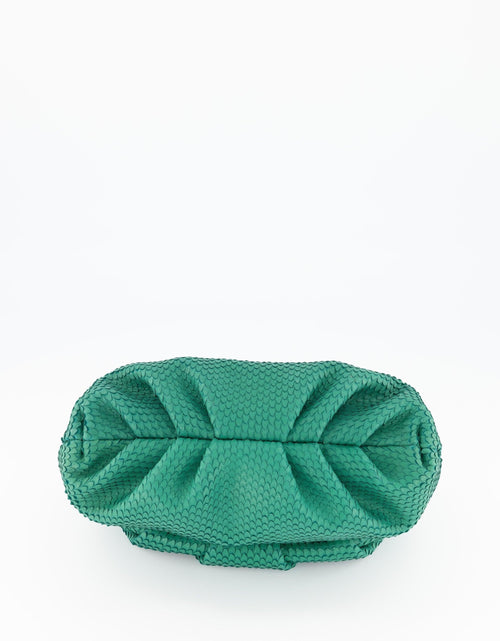Load image into Gallery viewer, Leda Snake Handbag Green by Ladiesse
