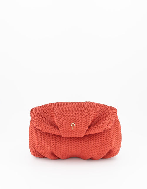 Load image into Gallery viewer, Leda Snake Handbag Red by Ladiesse
