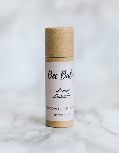 Load image into Gallery viewer, Bee Balm Lemon Lavender Lip Balm Sticks - 6 Sticks by Farm2Me
