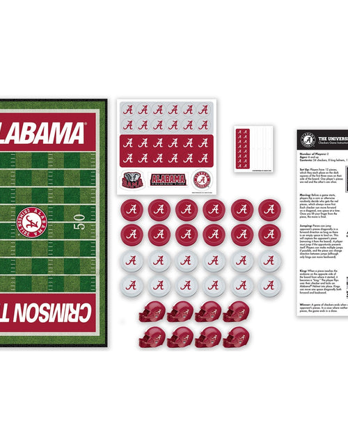 Load image into Gallery viewer, Alabama Crimson Tide Checkers Board Game by MasterPieces Puzzle Company INC
