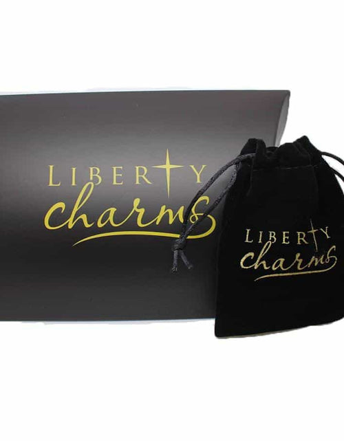 Load image into Gallery viewer, 'Diamante Heart' Silver Plated Necklace by Liberty Charms USA
