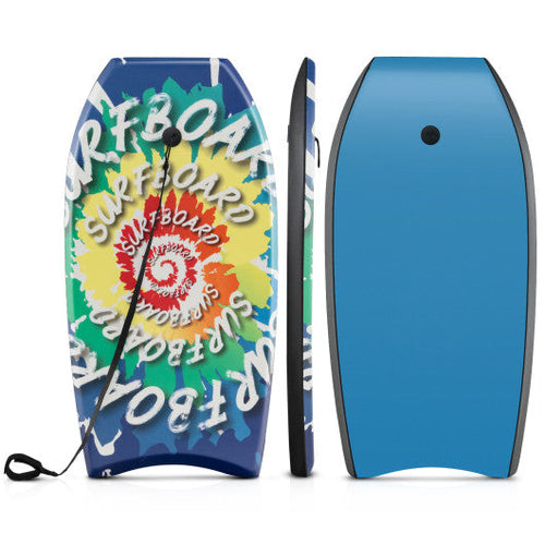 Load image into Gallery viewer, 33/37/41 Inches Lightweight Body Board Boogie Board with EPS Core XPE Deck HDPE Bottom Multicolor4-S
