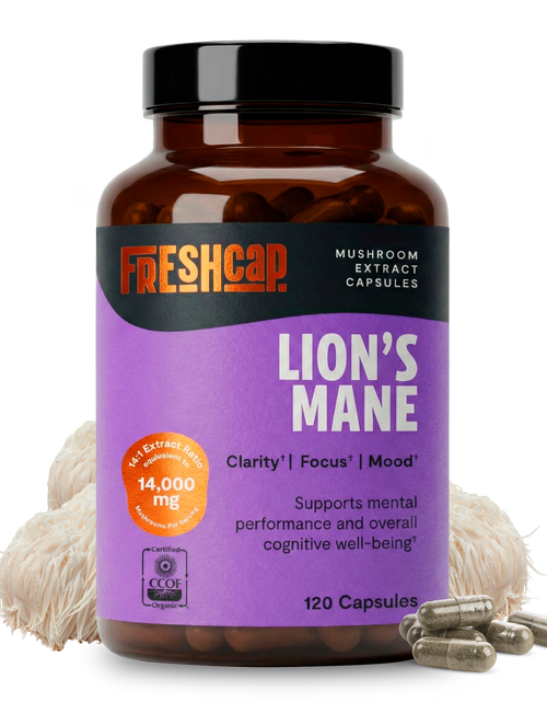 Load image into Gallery viewer, Organic Lion’s Mane Capsules
