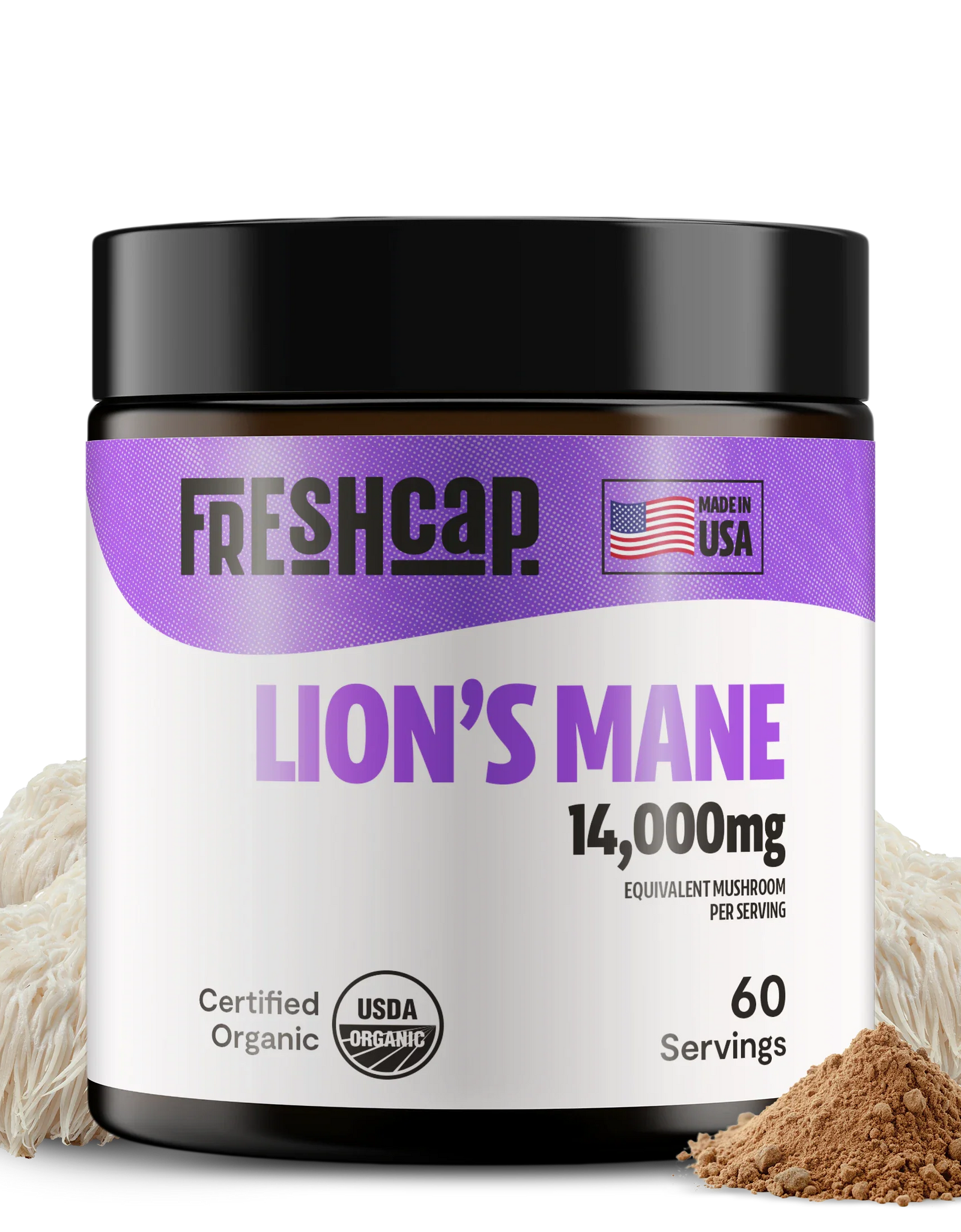 Organic Lion’s Mane Mushroom Powder