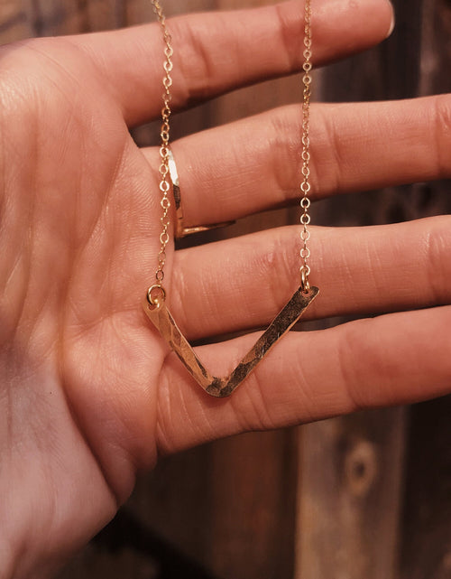 Load image into Gallery viewer, V Necklaces by Toasted Jewelry
