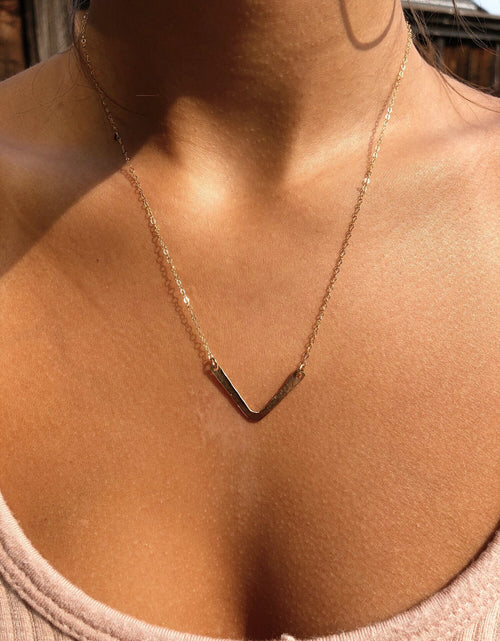 Load image into Gallery viewer, V Necklaces by Toasted Jewelry
