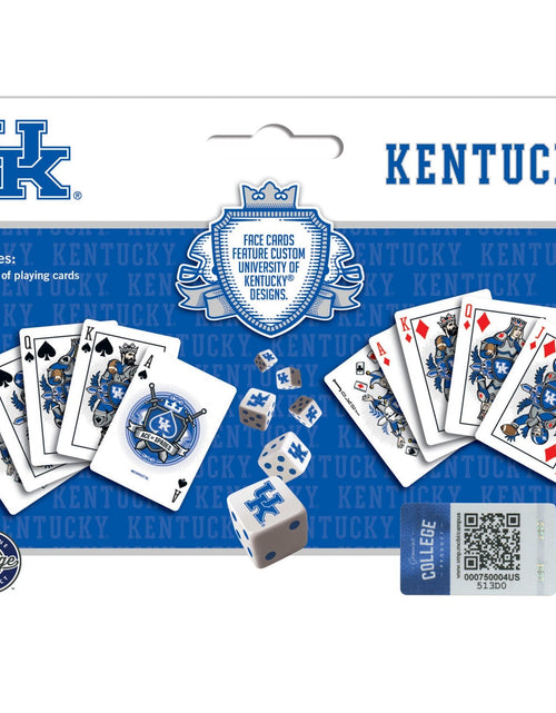 Load image into Gallery viewer, Kentucky Wildcats - 2-Pack Playing Cards &amp; Dice Set by MasterPieces Puzzle Company INC
