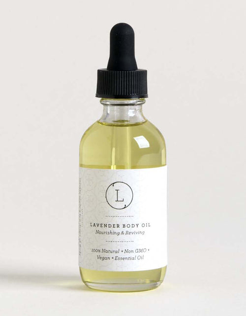 Load image into Gallery viewer, Lavender Body Oil, Natural Moisturizing Body Oil by Lizush
