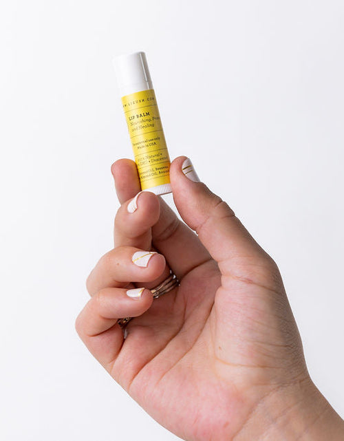 Load image into Gallery viewer, Lip Balm, Set of 3 Natural Unscented Lip Balms by Lizush
